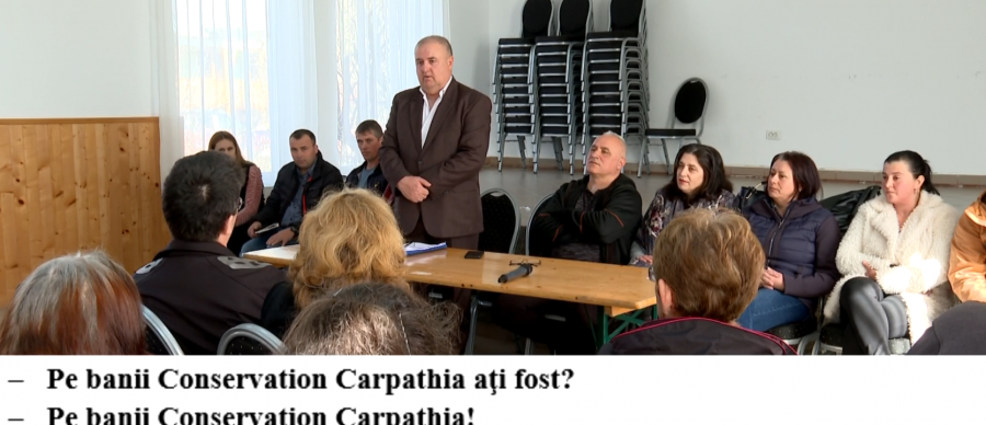 Conservation Carpathia sponsorizează “bani din aer” la Nucşoara